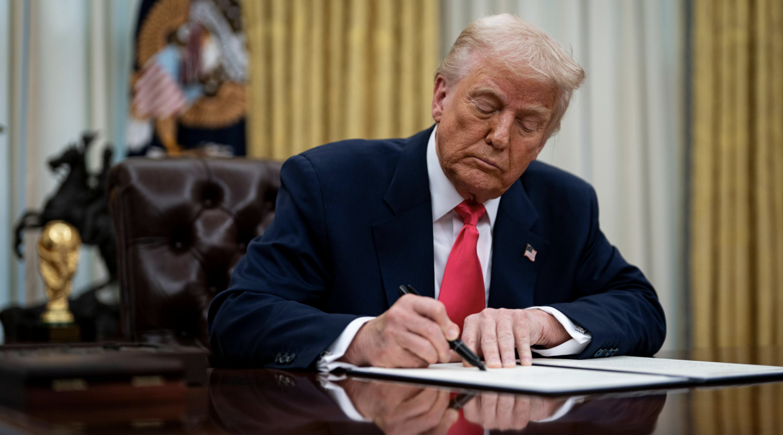 Fonderna som stått emot Trumps utspel bäst